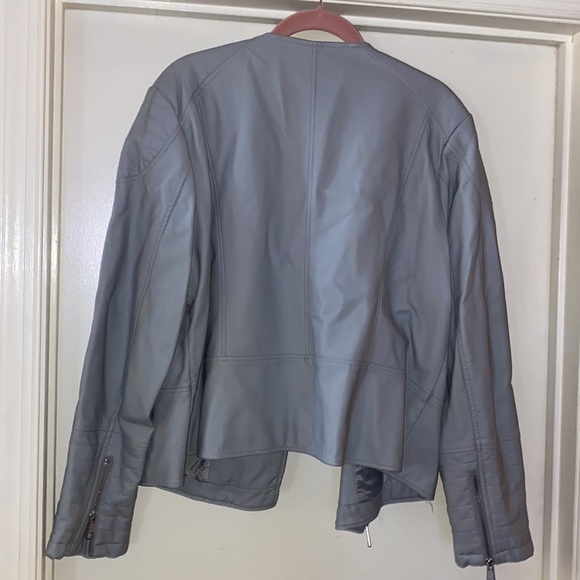 Apt 9 Faux Leather Bomber Jacket - Picture 2 of 9